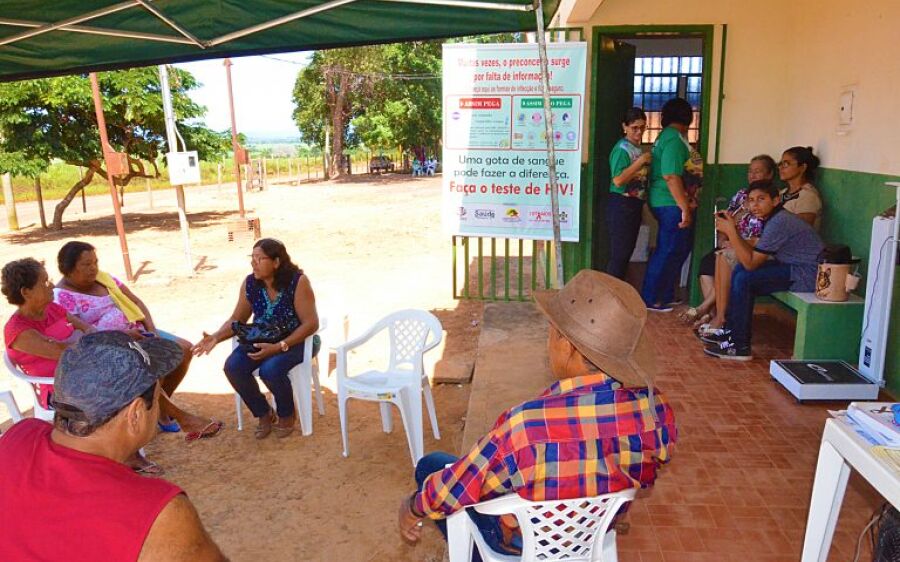 Projeto Pantanal- Saúde em Ação – Colônia Paredes recebeu ações de Saúde e Assistência Social