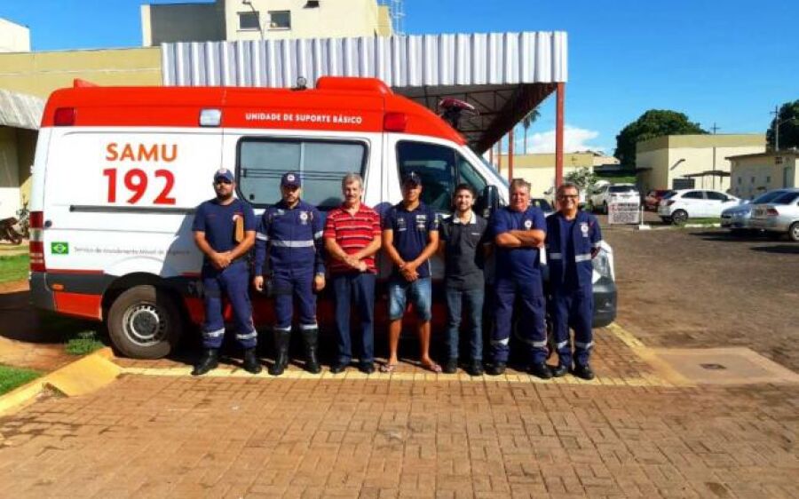 SAMU 192 completa seis anos de  atendimento referencial em Coxim
