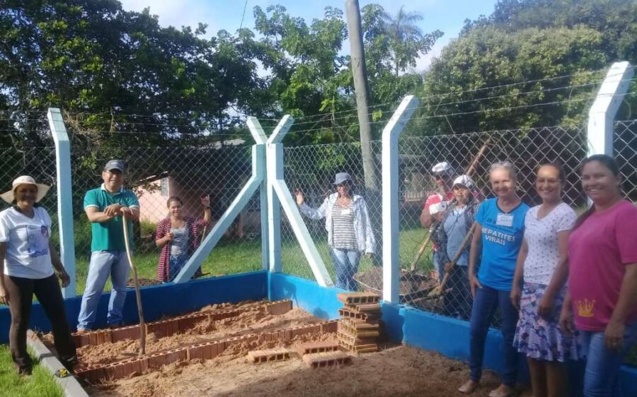 Comunidade Escolar do Jauru tem curso de implantação e manejo de horta