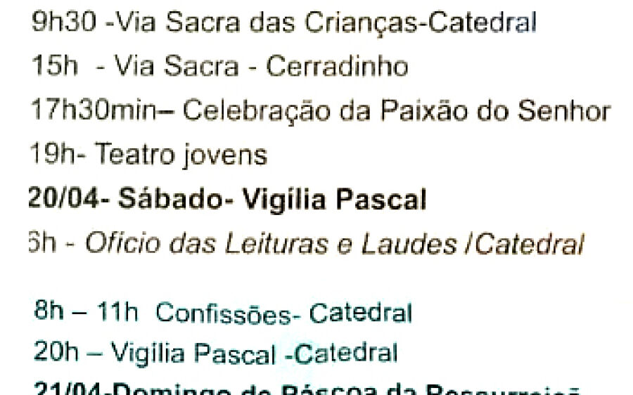 Teatro de Sombras” e “Via Sacra” marcam a Semana Santa da comunidade cristã em Coxim    
