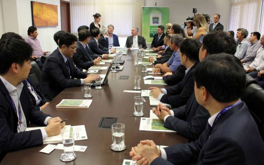 Coreanos pretendem investir R$ 6 bilhões em energia limpa e gerar mil empregos em MS