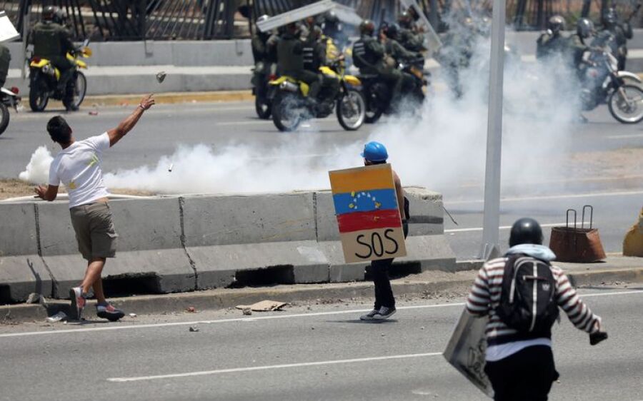 Protestos na Venezuela já fizeram dois mortos e dezenas de feridos