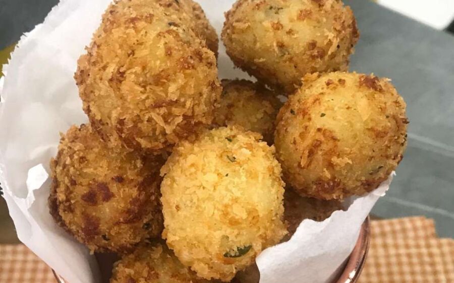 Bolinho de Arroz Crocante
