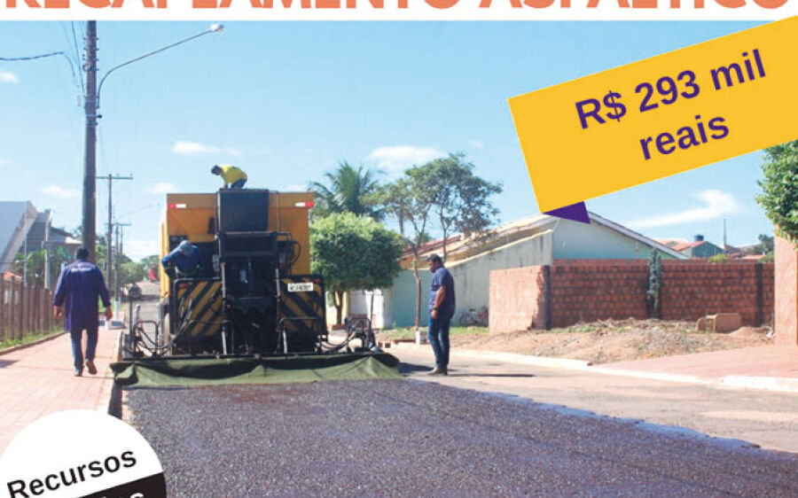 Prefeitura de Rio Verde iniciou micro revestimento asfáltico de ruas da cidade