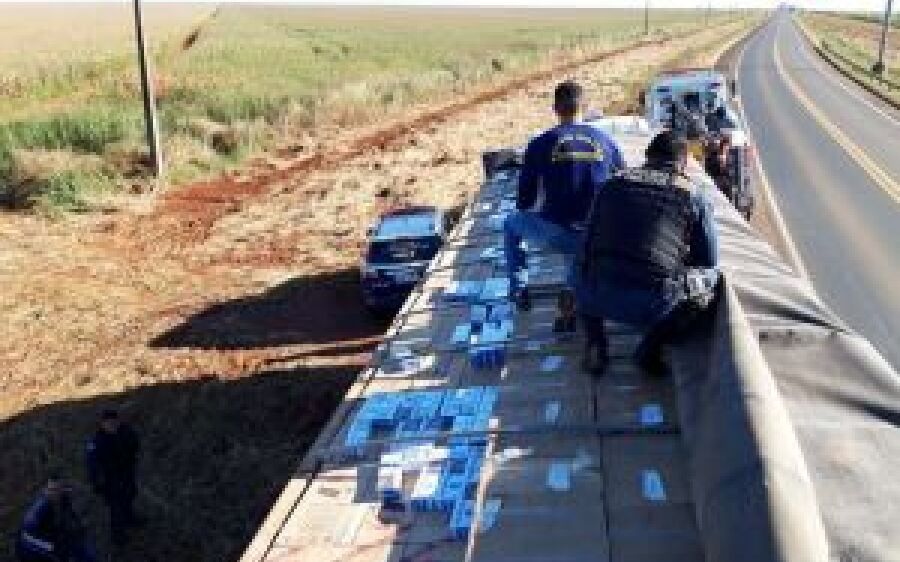 Polícia apreende R$1,6 milhão em cigarros contrabandeados em Sonora 