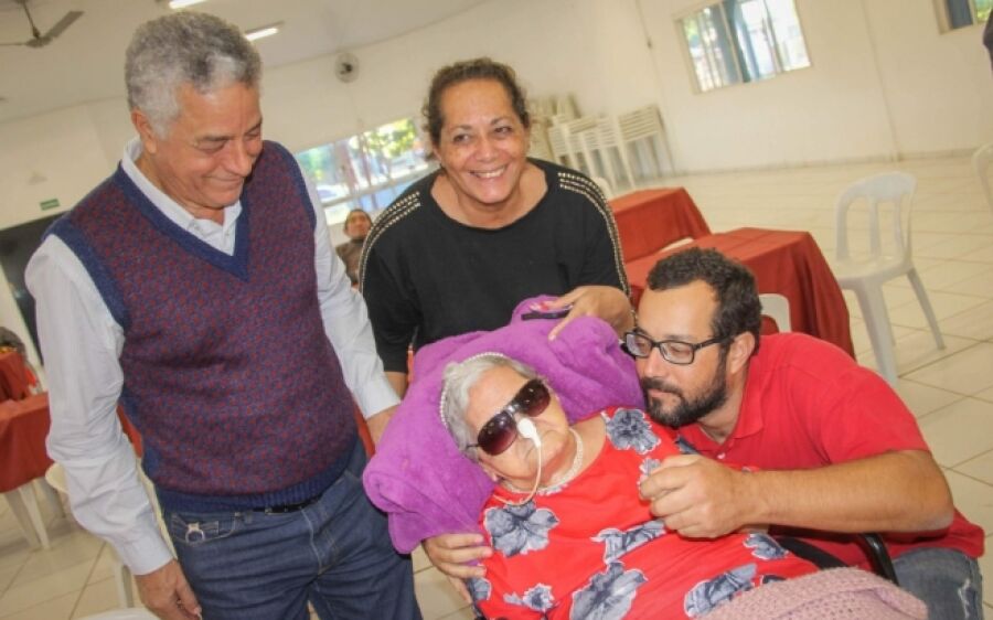 “To muito feliz”, diz Carmen em seu aniversário de 100 anos