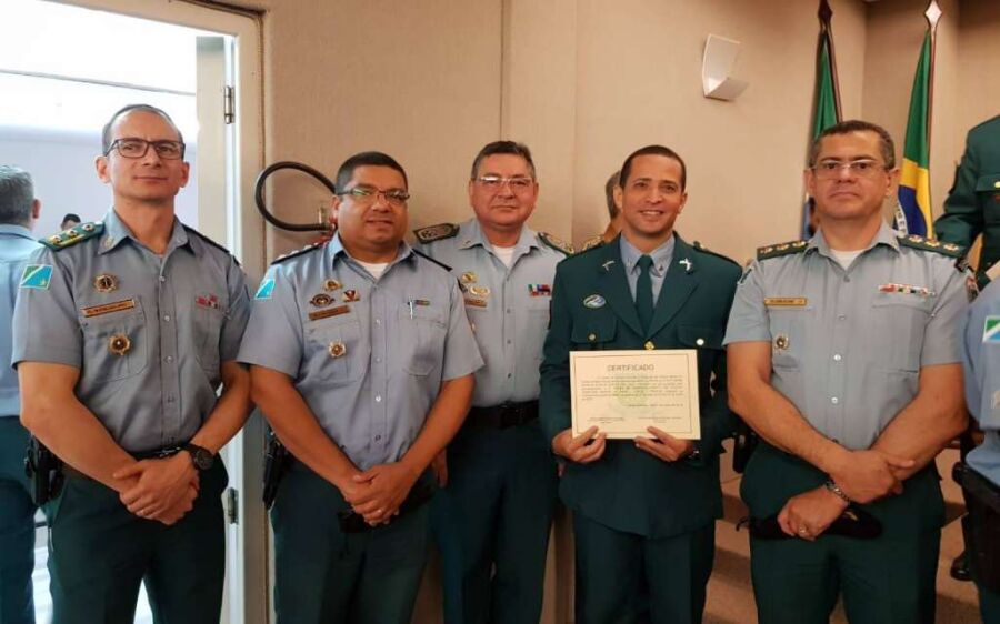 Policial Militar de Coxim finaliza Curso de Aperfeiçoamento em Polícia Judiciária Militar na Capital