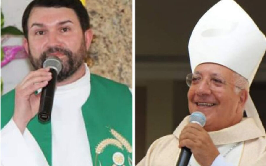 Paróquia realiza comemoração de aniversário Sacerdotal  do Bispo Dom Antonino e do padre Valentim