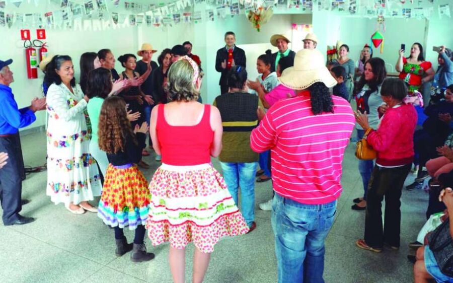 Festa julina anima pacientes e servidores do CAPS de Coxim