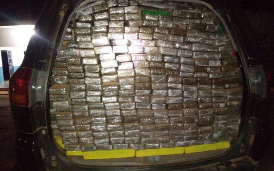Polícia Militar prende autor que transportava quase 2 toneladas de maconha em Alcinópolis