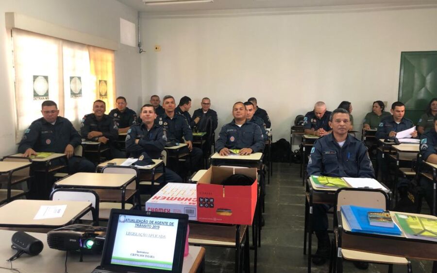 PM inicia curso de atualização de agentes de fiscalização de trânsito em Coxim