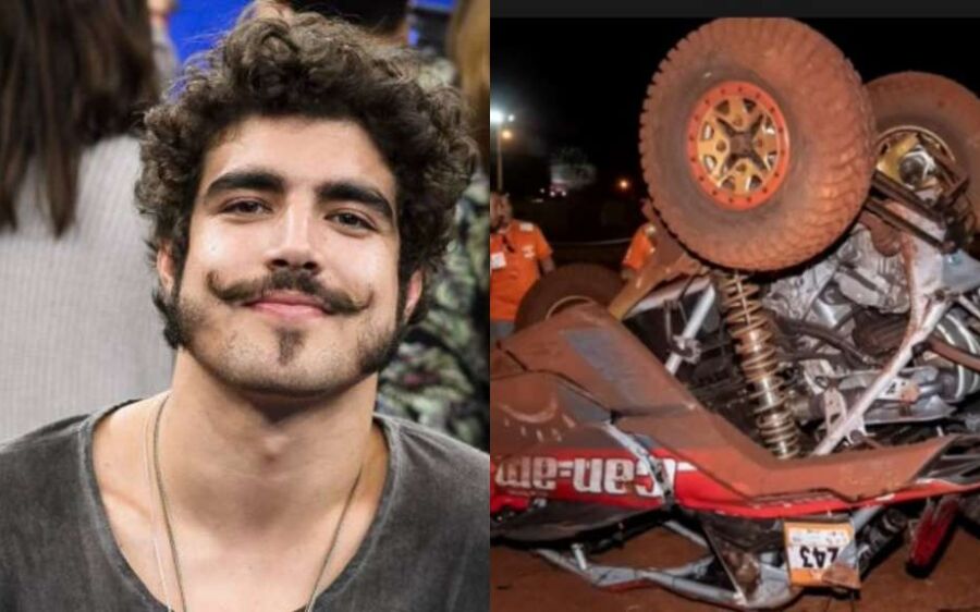 Caio Castro tranquiliza fãs após acidente em Campo Grande