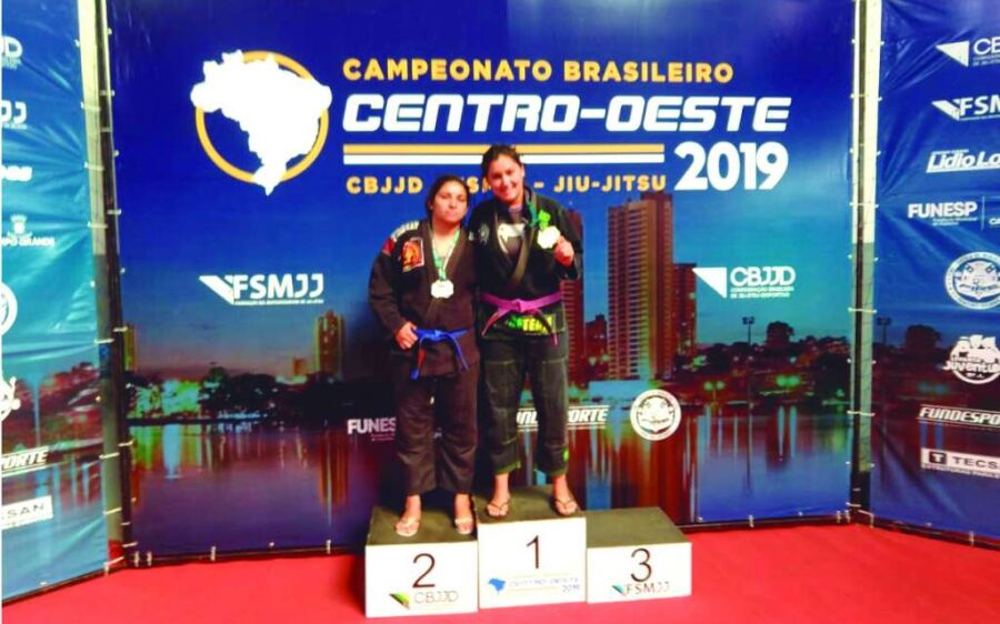 Atletas de Coxim alcançam bons resultados no Brasileiro Centro-Oeste de Jiu-Jitsu