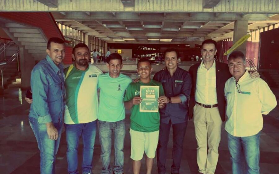 Kalebe Martins é o primeiro esportista a receber Bolsa Atleta Estudantil da Fundesporte em Coxim 