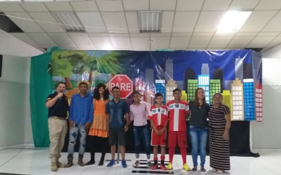 Sonora participa do 10º Festival Estudantil  Temático de Transito em Rio Verde