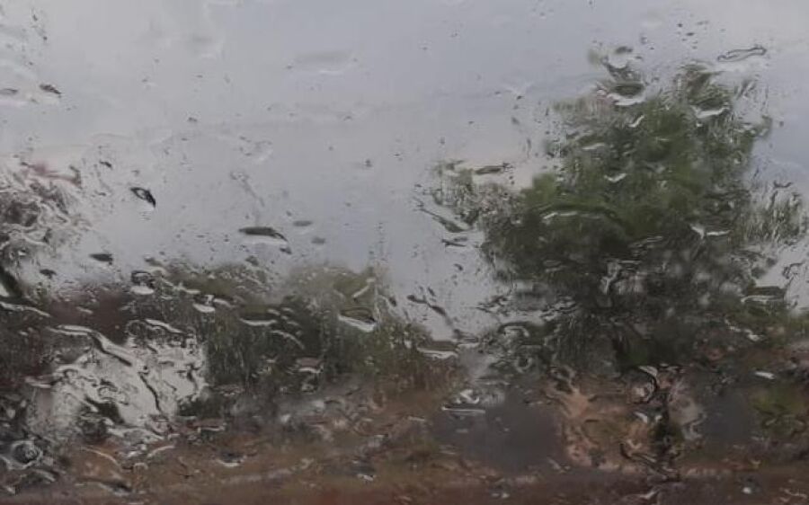 Inmet alerta para risco de tempestade com granizo para Coxim e outras cidades de MS