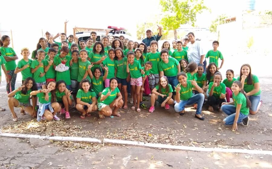 Polícia Militar realiza palestra sobre  a prevenção a acidentes em Coxim