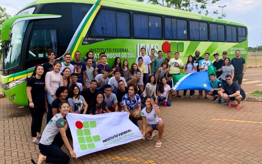 Estudantes do IFMS estão no Espírito Santo para competição nacional