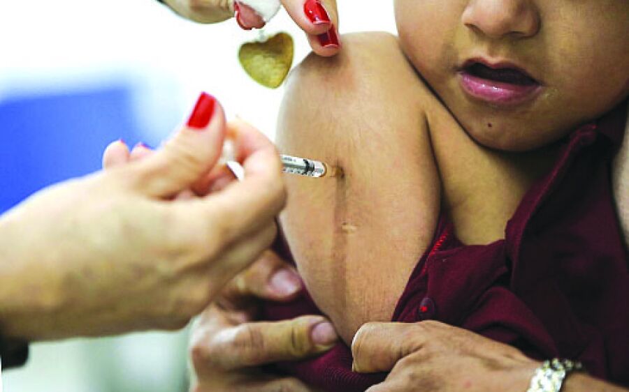 Sábado é o Dia D da vacina contra o sarampo para menores de 5 anos