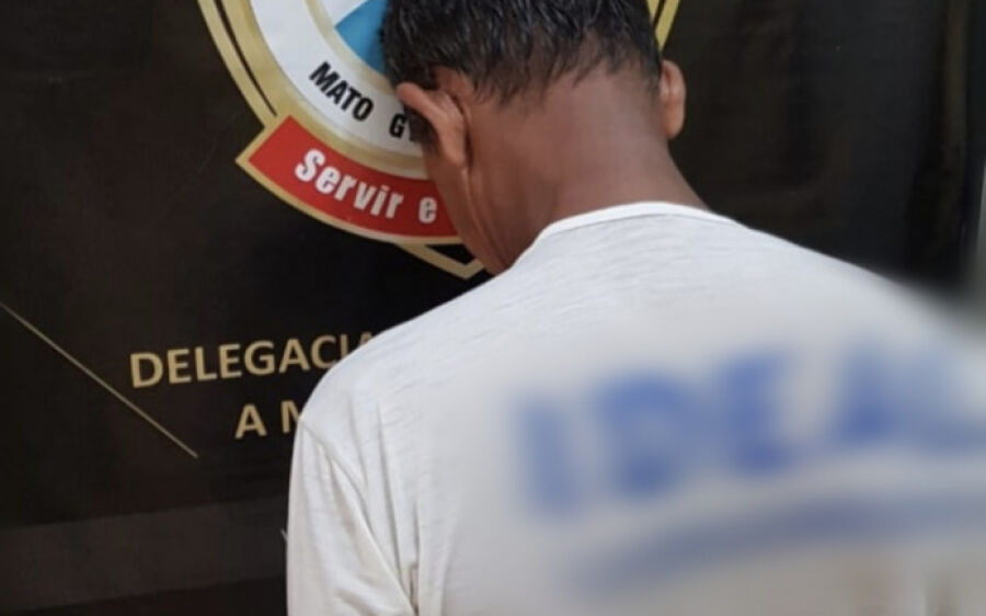Acusado de estuprar menina de 12 anos, jardineiro é preso em Coxim