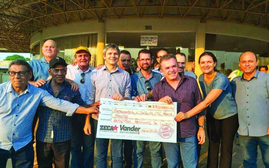 União de forças garante 13º dos   servidores do Hospital Regional de Coxim