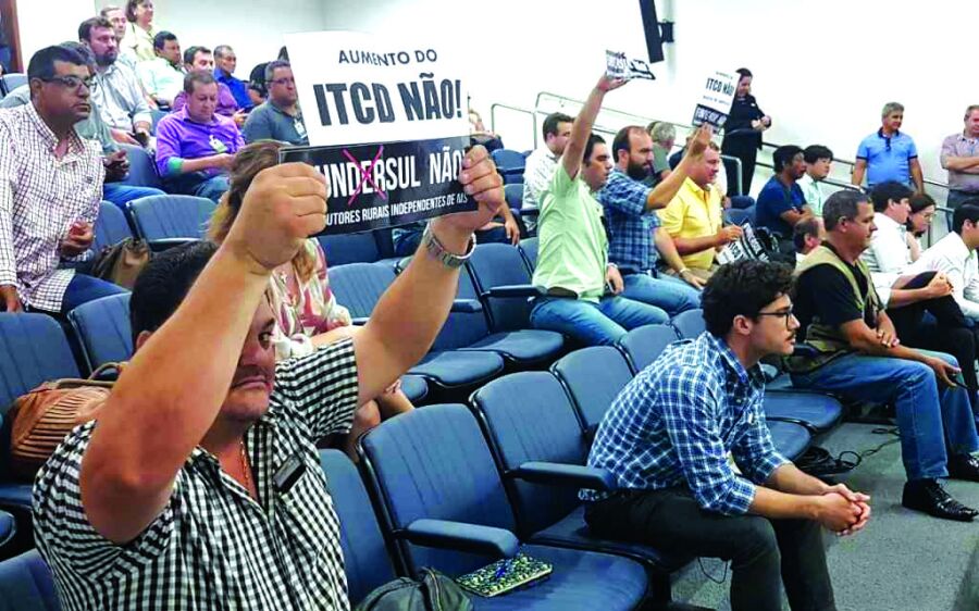 MAJORAÇÃO do Fundersul é recebida com protesto pela classe produtiva em MS