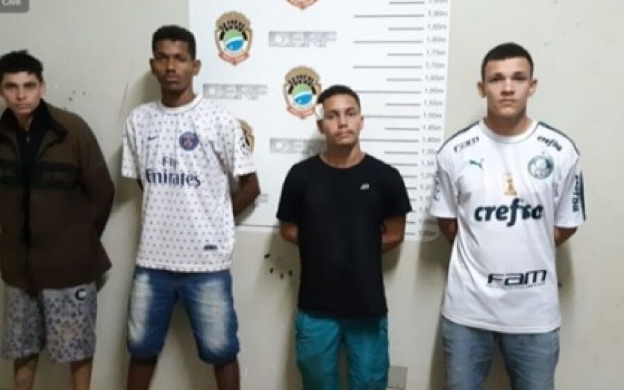 Parte da quadrilha presa na Capital com veículo furtado era moradores de Sonora