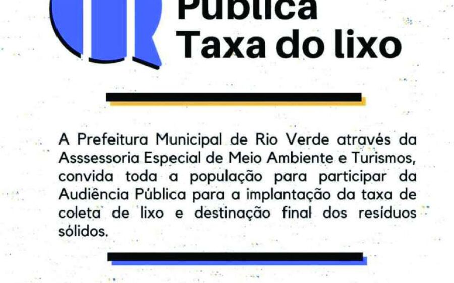 Rio Verde  cobrará  taxa de lixo para  cobrir custo do envio de entulhos à Capital