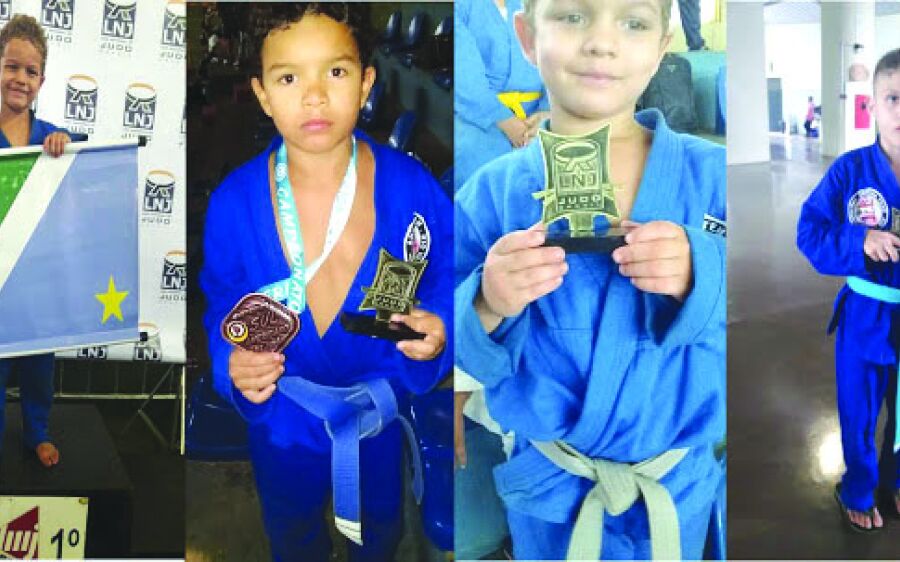 Atletas de judô de Rio Verde, voltam com medalhas do campeonato brasileiro de judô