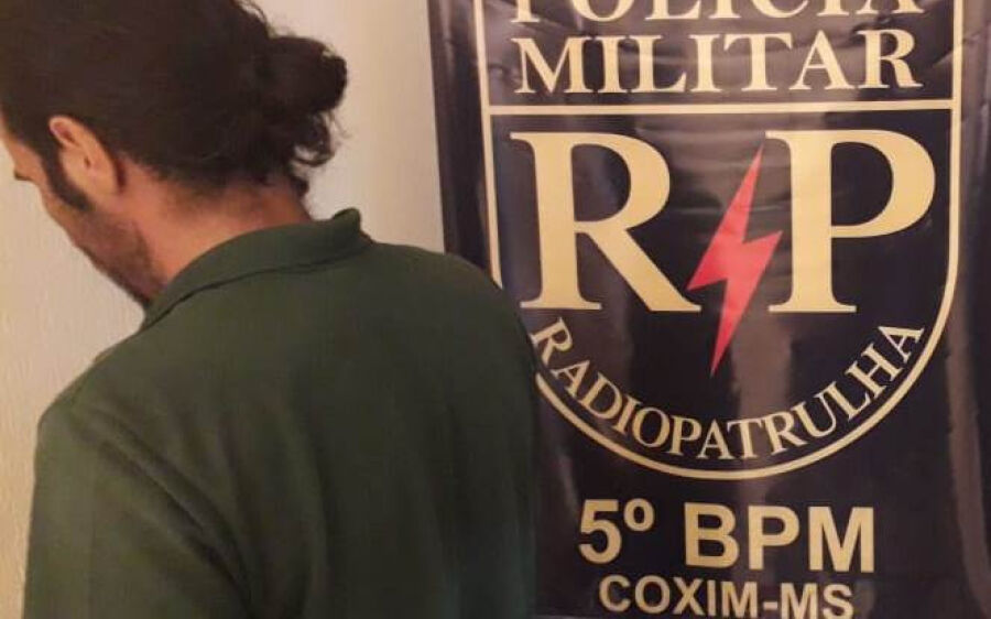 Polícia Militar prende  homem por furtos em Coxim