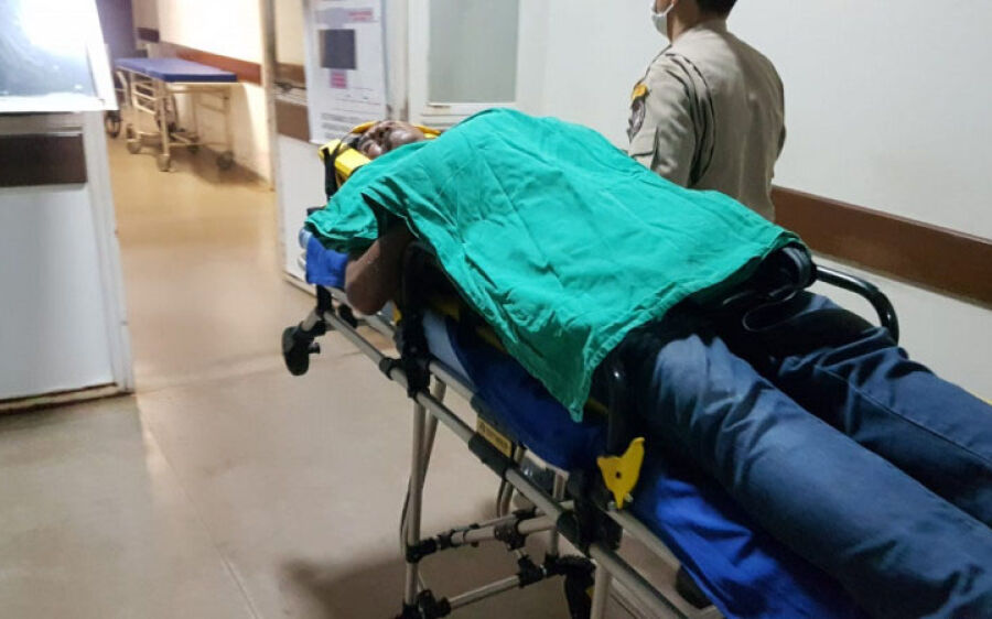 Homem é esfaqueado na Vila Bela e socorrido com hemorragia