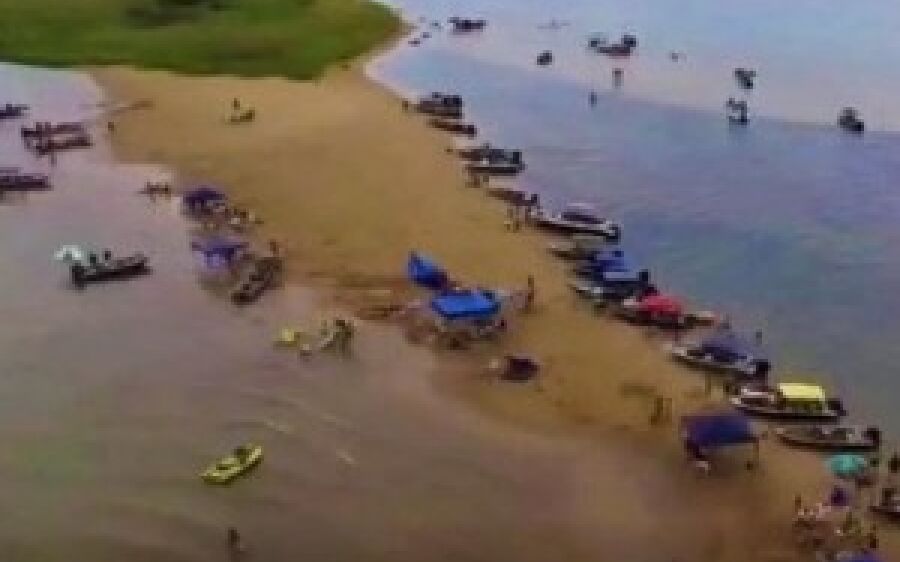 Pai e trigêmeos morrem afogados no Rio Paraná em MS