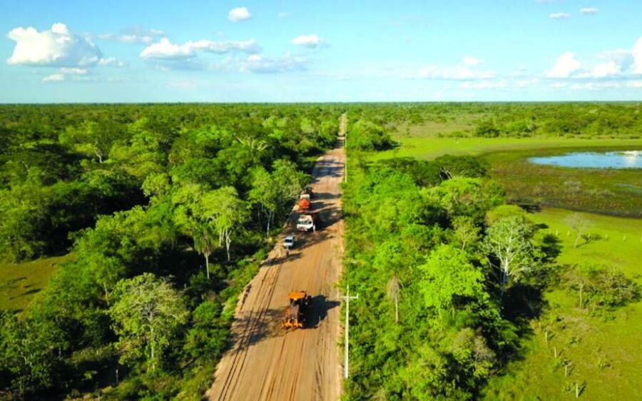 Concluído, cascalhamento da MS-228 é a certeza de um novo tempo para a pecuária do Pantanal