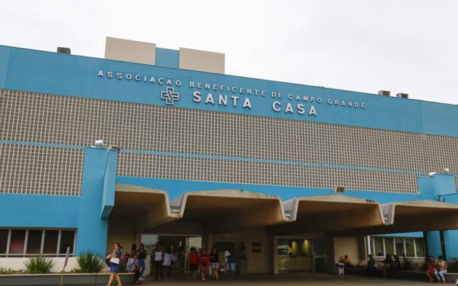 Criança atacada por Pitbull está em coma na Santa Casa da Capital