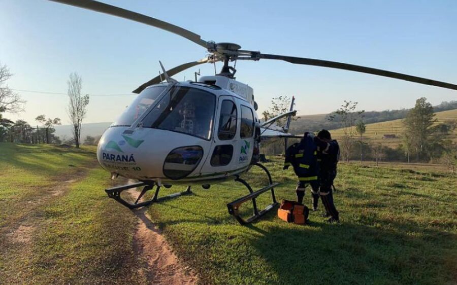 Trote sobre acidente faz equipe do Samu voar 80 km de helicóptero e gastar R$ 15 mil