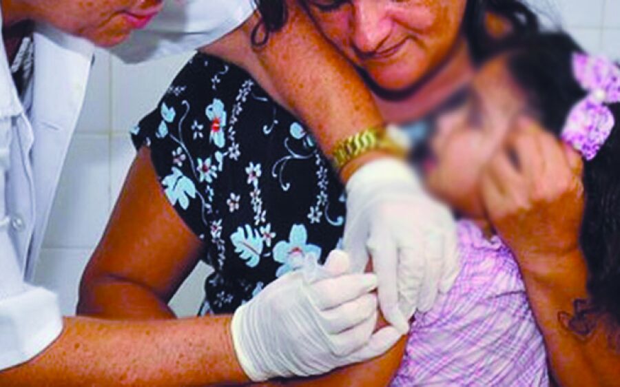 Vacina contra o sarampo está disponível nos postos de saúde de Coxim