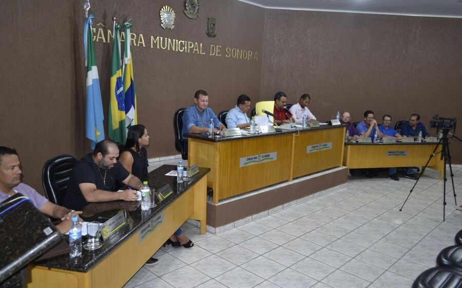 Câmara de Sonora aprova três Projetos de Lei todos de incentivo a educação