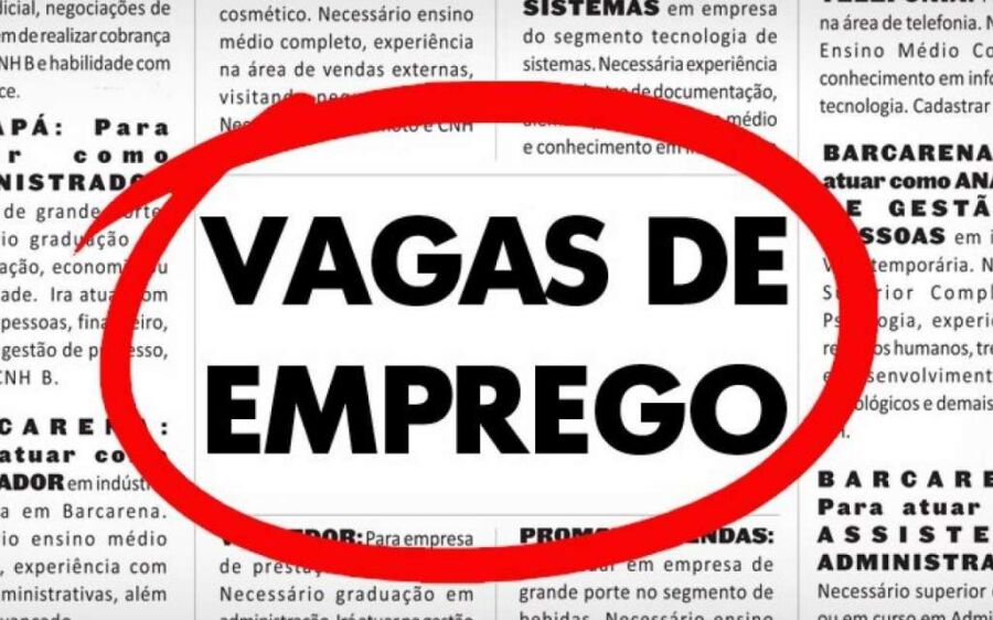 De cozinheiro a servente: Funtrab tem 128 vagas de emprego nesta quinta