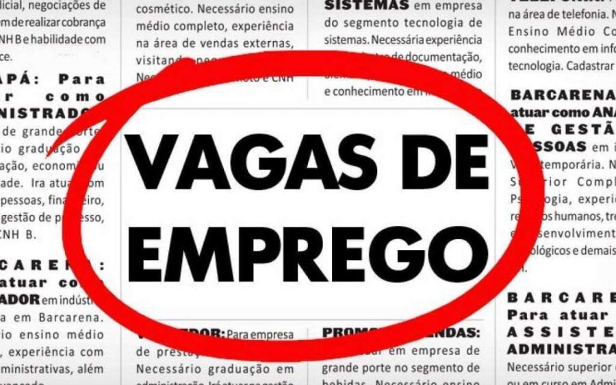 Oportunidade: Sine anuncia mais duas vagas de emprego em Sonora