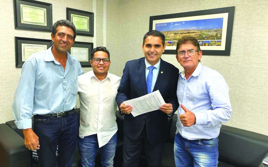 Rio Verde: Presidente da Câmara solicita apoio para pavimentação da Serra da Pimenteira 