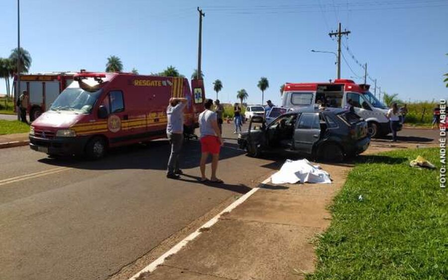Drone flagrou acidente que matou idosa no Parati