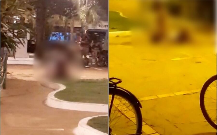 Cena de sexo explícito em praça pública  revolta famílias em MS
