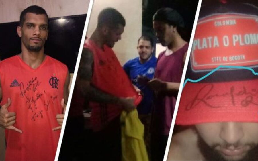 Times de torneio de presos disputam contratação de Ronaldinho na prisão, revela jornal
