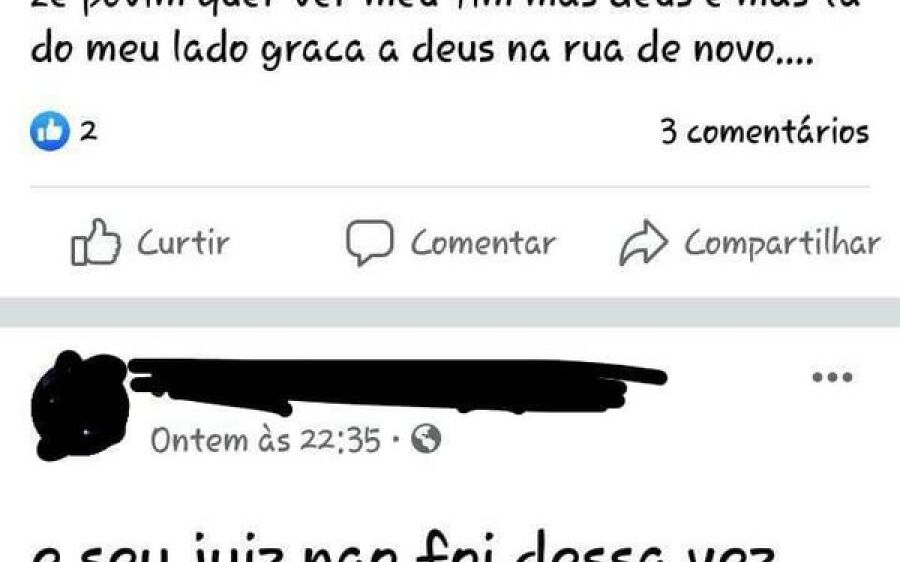 Adolescente chama juiz de 