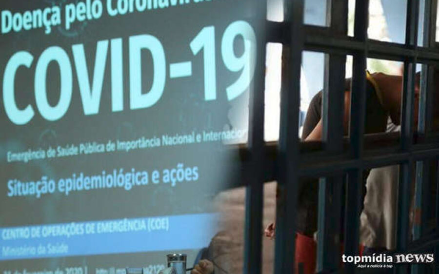 Presos ajudam a confeccionar máscaras e aventais para prevenção do coronavírus