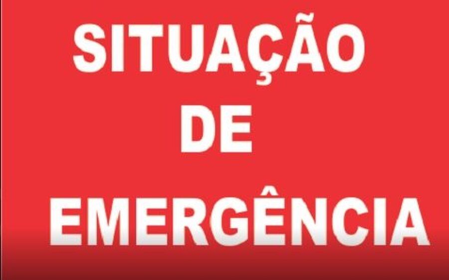 Decretado  Estado de Emergência em Rio Verde de MT/MS.
