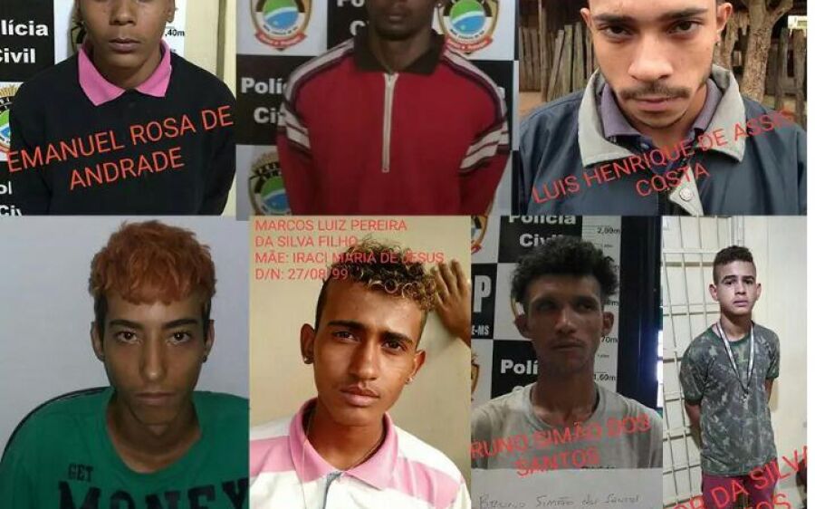 Interior -  Durante a madrugada, 10 presos fogem de delegacia no interior 