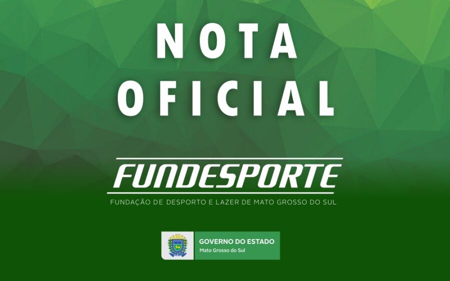 Nota oficial de esclarecimento: Jogos Escolares da Juventude de MS estão mantidos