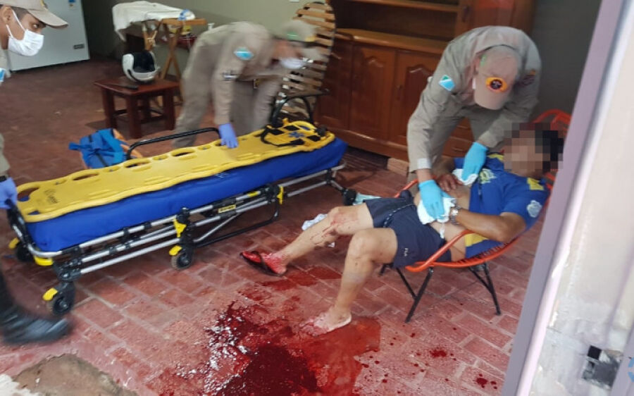 Adolescente esfaqueia tio no Jardim dos Pequis, em Coxim