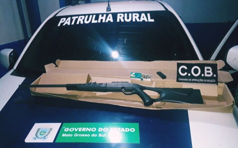 PM acha dormindo peão de fazenda que atirou na mulher porque ela pediu separação
